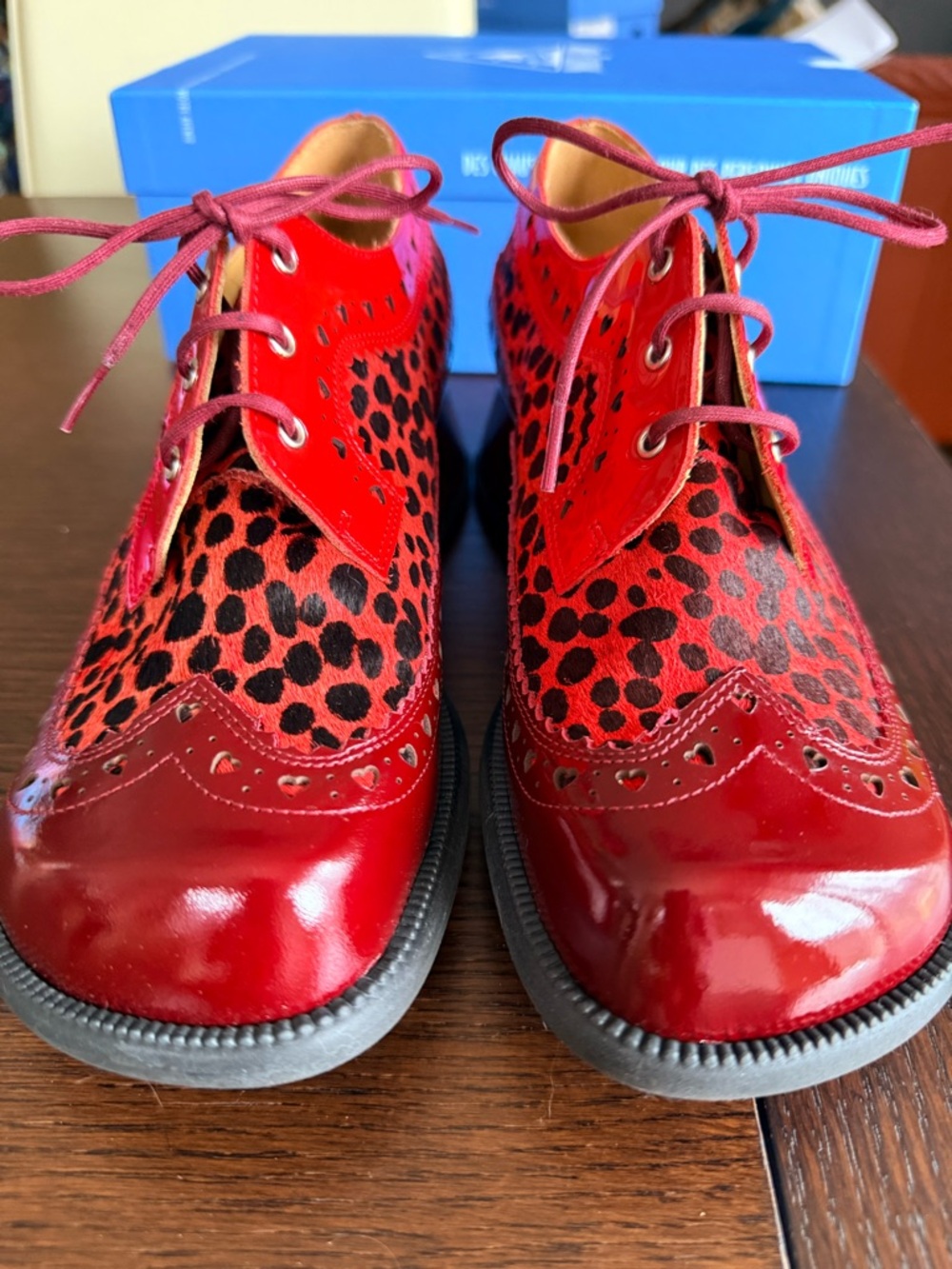 John Fluevog Rosamund heels in Burgundy, size 7. Never worn. - Picture 5 of 11